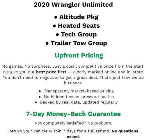 2020 Jeep Wrangler Unlimited Sport Altitude 4x4