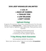 2018 Jeep Wrangler Unlimited Sport