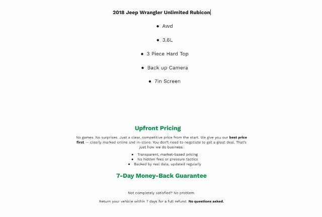 2018 Jeep Wrangler Unlimited Rubicon