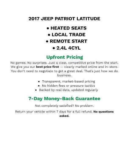 2017 Jeep Patriot Latitude