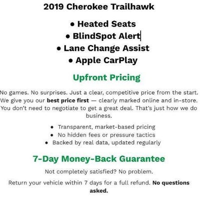 2019 Jeep Cherokee Trailhawk 4x4
