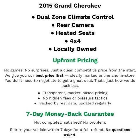 2015 Jeep Grand Cherokee Altitude