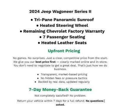 2024 Jeep Wagoneer Series II 4x4