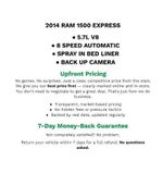 2014 RAM 1500 Express
