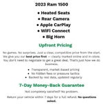 2023 RAM 1500 Big Horn Crew Cab 4x4 5'7" Box