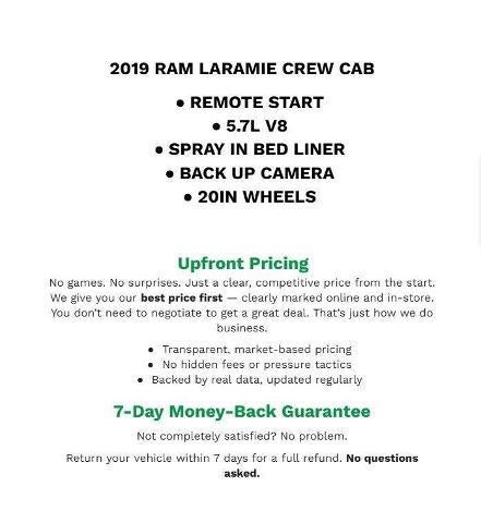 2019 RAM 1500 Laramie