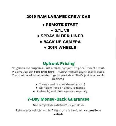 2019 RAM 1500 Laramie