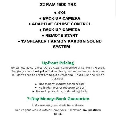 2022 RAM 1500 TRX