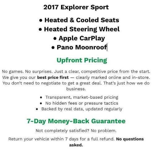 2017 Ford Explorer Sport