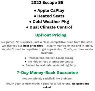 2022 Ford Escape SE