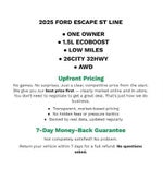 2025 Ford Escape ST-Line