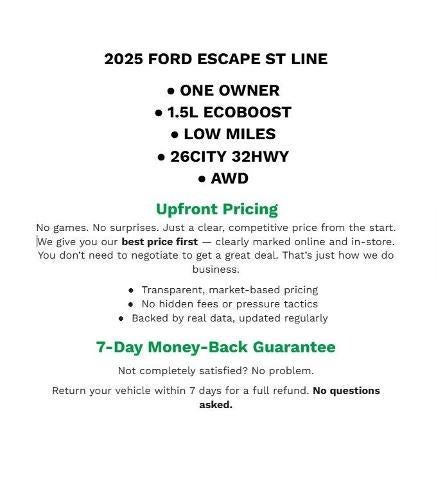 2025 Ford Escape ST-Line