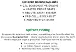 2023 Ford Bronco Badlands