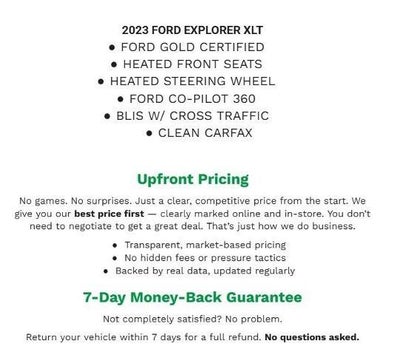 2023 Ford Explorer XLT