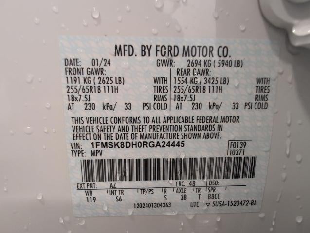2024 Ford Explorer XLT