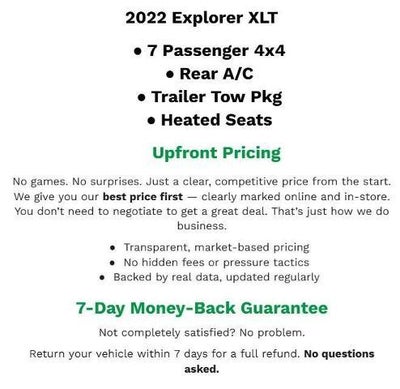 2022 Ford Explorer XLT