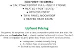 2022 Ford F-150 Limited