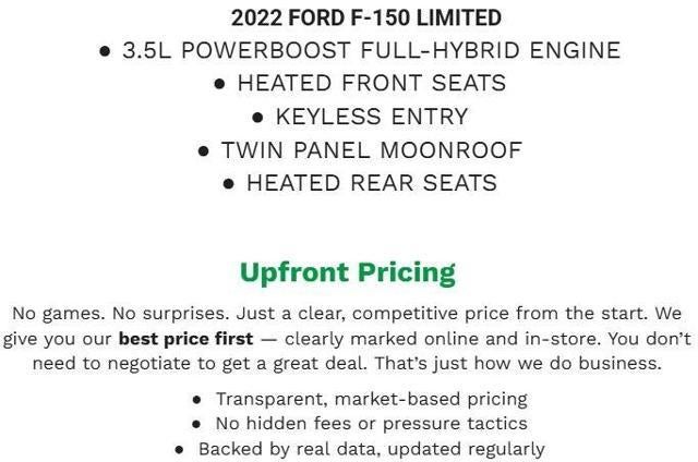 2022 Ford F-150 Limited