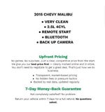 2015 Chevrolet Malibu LT