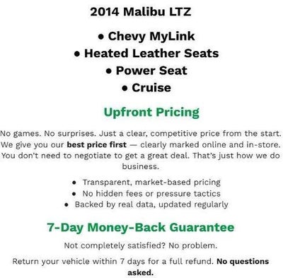 2014 Chevrolet Malibu LTZ