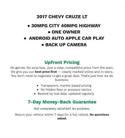 2017 Chevrolet Cruze LT