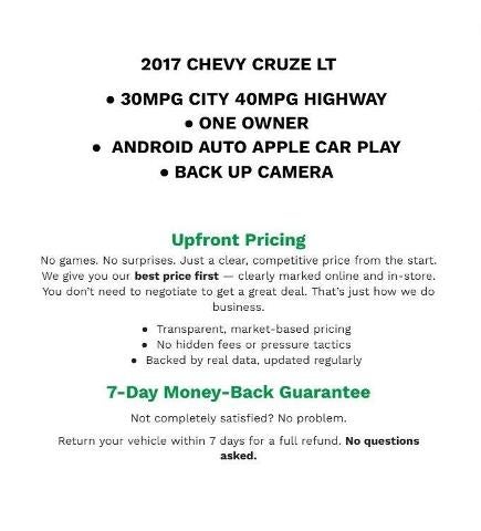 2017 Chevrolet Cruze LT