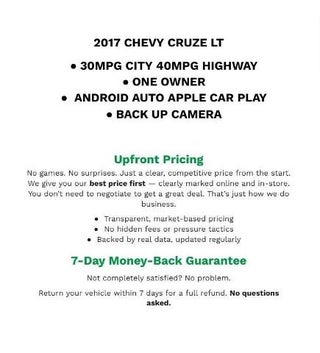 2017 Chevrolet Cruze LT