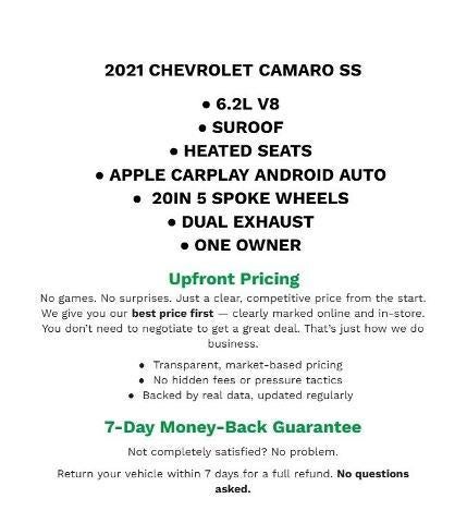 2021 Chevrolet Camaro 2SS