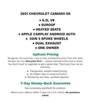 2021 Chevrolet Camaro 2SS