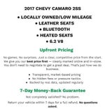 2017 Chevrolet Camaro 2SS