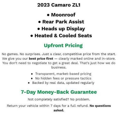 2023 Chevrolet Camaro ZL1