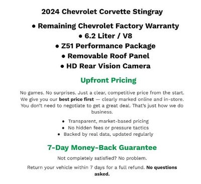 2024 Chevrolet Corvette Stingray 1LT