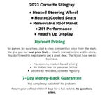 2023 Chevrolet Corvette Stingray 2LT