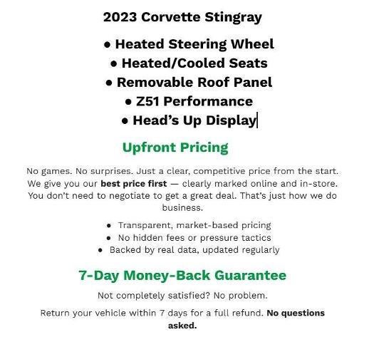 2023 Chevrolet Corvette Stingray 2LT