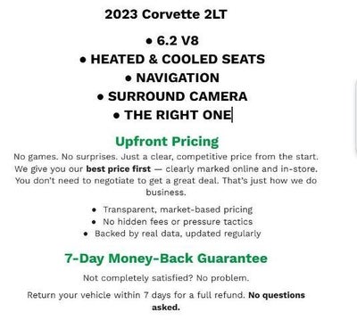 2023 Chevrolet Corvette Stingray 2LT