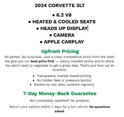 2024 Chevrolet Corvette Stingray 3LT