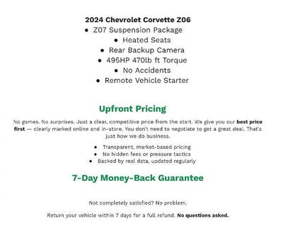 2024 Chevrolet Corvette Z06 3LZ