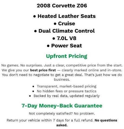 2008 Chevrolet Corvette Z06 Z06