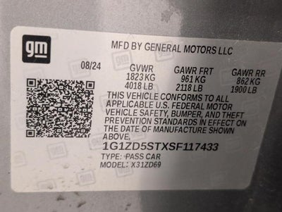 2025 Chevrolet Malibu 1LT