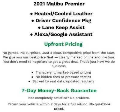 2021 Chevrolet Malibu Premier