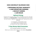 2025 Chevrolet Silverado 2500 HD WT