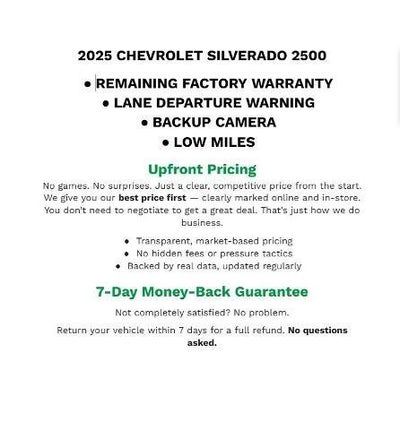 2025 Chevrolet Silverado 2500 HD WT