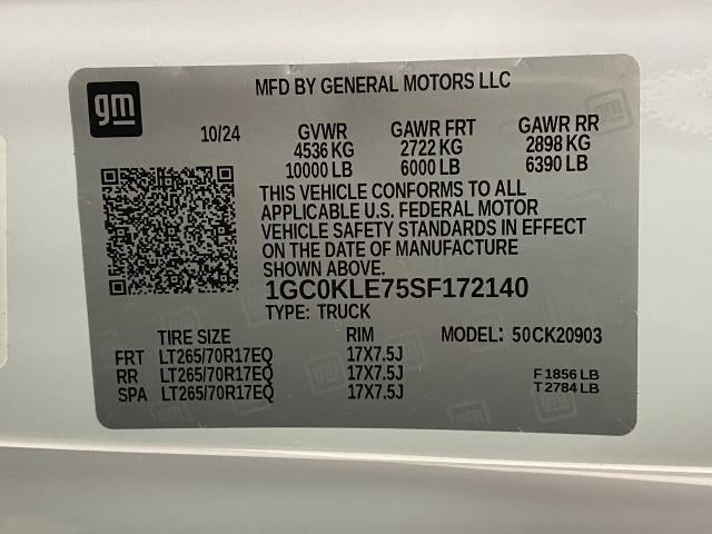 2025 Chevrolet Silverado 2500 HD WT