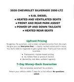 2020 Chevrolet Silverado 2500 HD LTZ