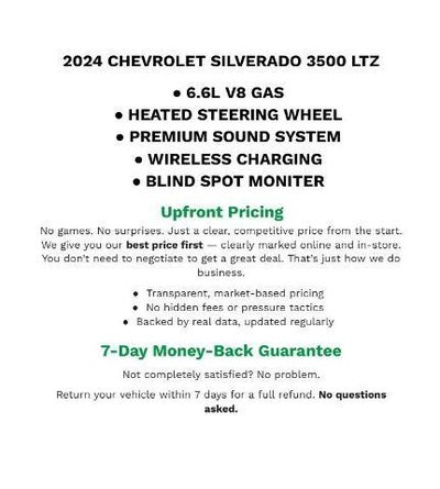 2024 Chevrolet Silverado 3500 HD LTZ