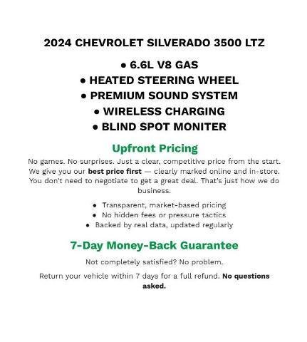 2024 Chevrolet Silverado 3500 HD LTZ