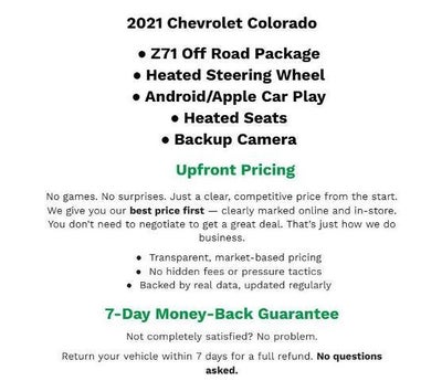 2021 Chevrolet Colorado 4WD Z71