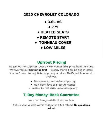 2020 Chevrolet Colorado 4WD Z71