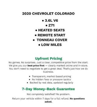 2020 Chevrolet Colorado 4WD Z71