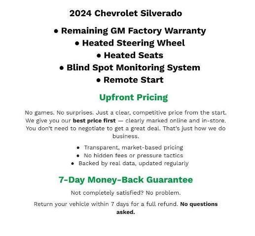 2024 Chevrolet Silverado 1500 LT (2FL)